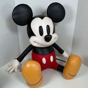 Coach X Disney | Mickey Mouse Leather Plush 19 1/2'' H